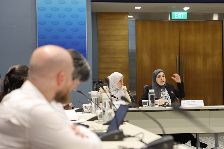 Sara Minkara at APEC Secretariat