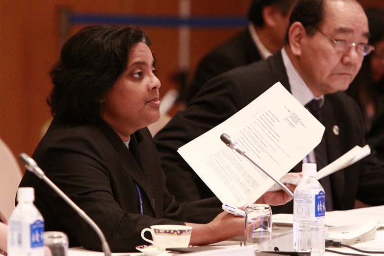 Committee on Trade and Investment Chair, Elizabeth Chelliah