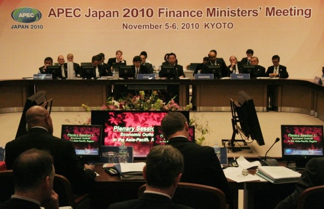 APEC Finance Ministers hold their annual meeting in Kyoto