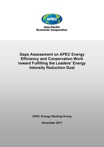 Cover_217_EWG_Gap Assessment on APEC Energy Efficiency and Conservation Work