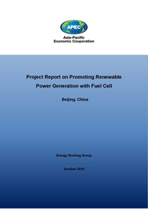 1821-Cover_Project Report on Promoting Renewable Power Generation with Fuel Cell