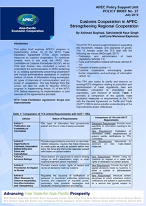 Cover_219_PSU_Customs Cooperation in APEC